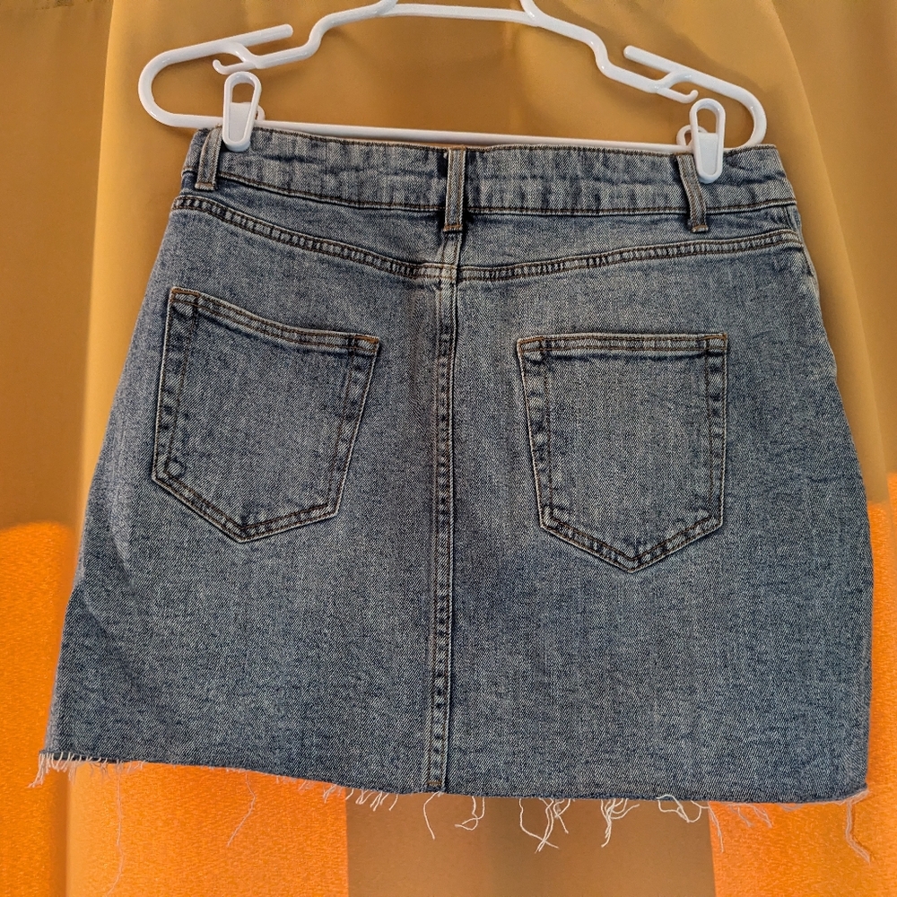 Distressed Jean skirt Wild Fable size 12 - Picture 3 of 5